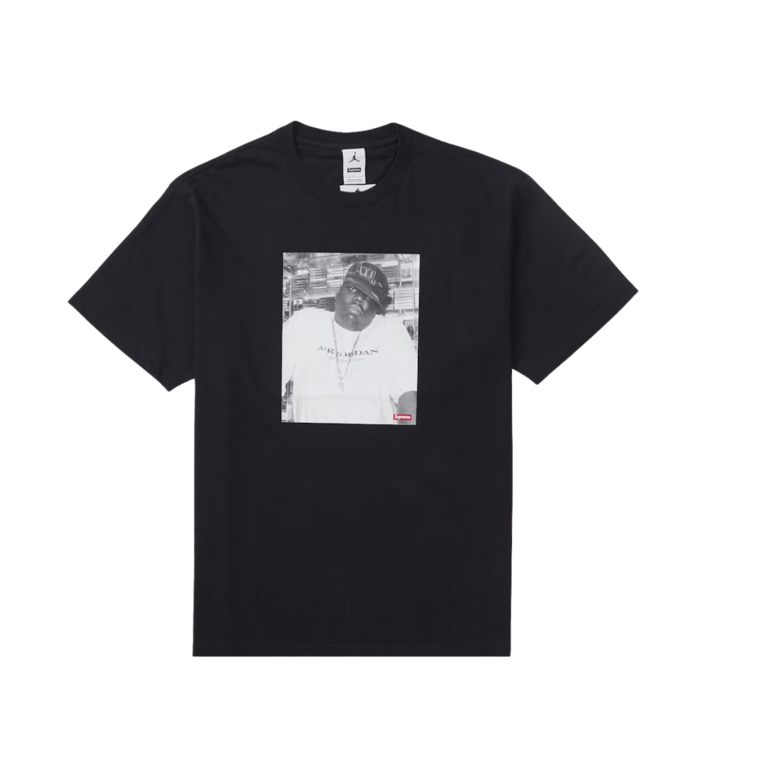 Supreme  Jordan Biggie Tee Black