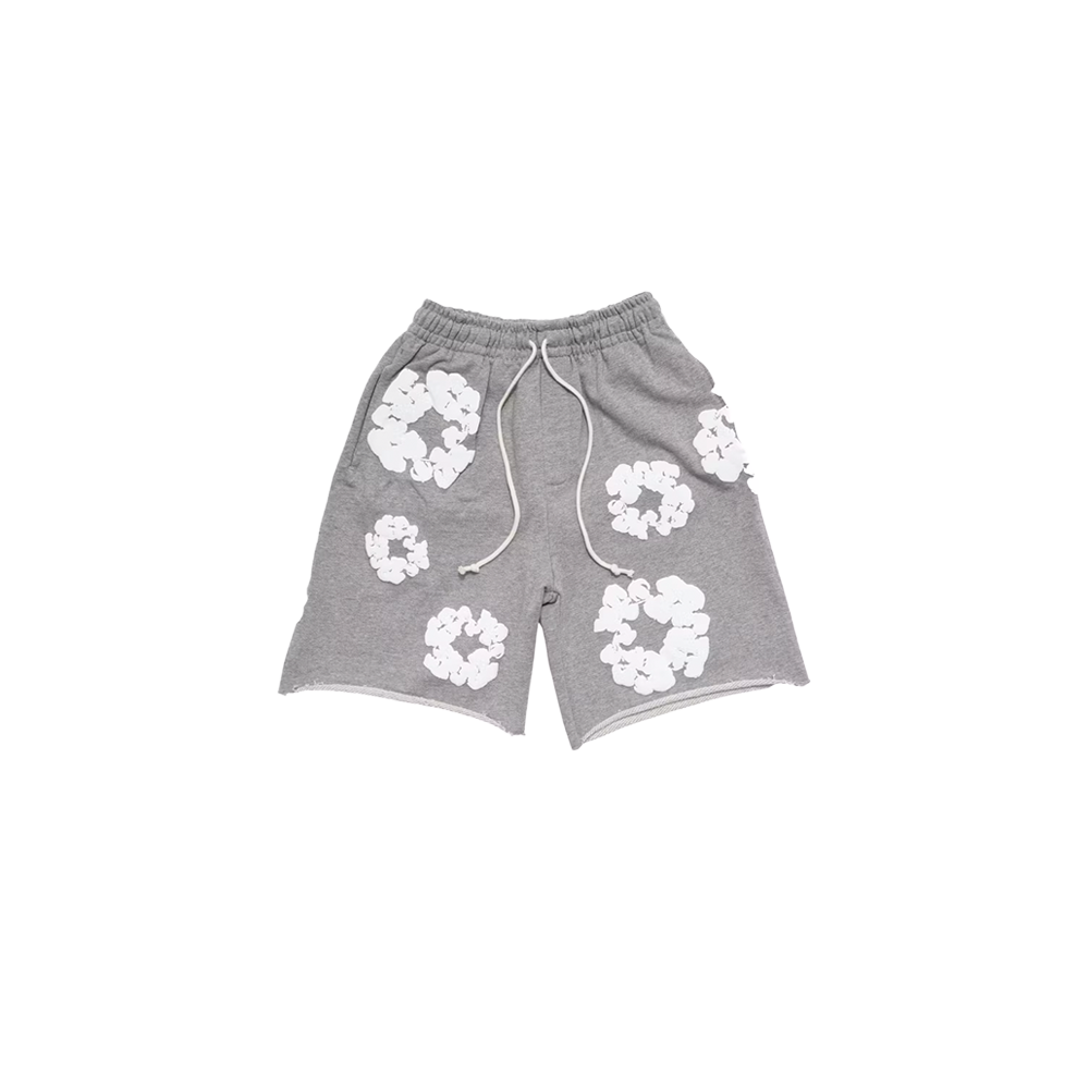 Denim Tears The Cotton Wreath Shorts Grey