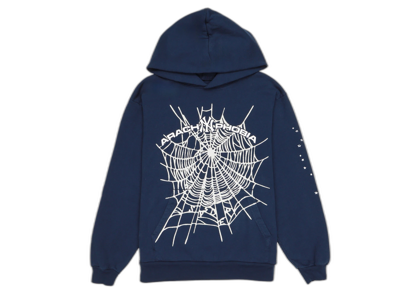 Sp5der Arach NY Phobia Hoodie Navy