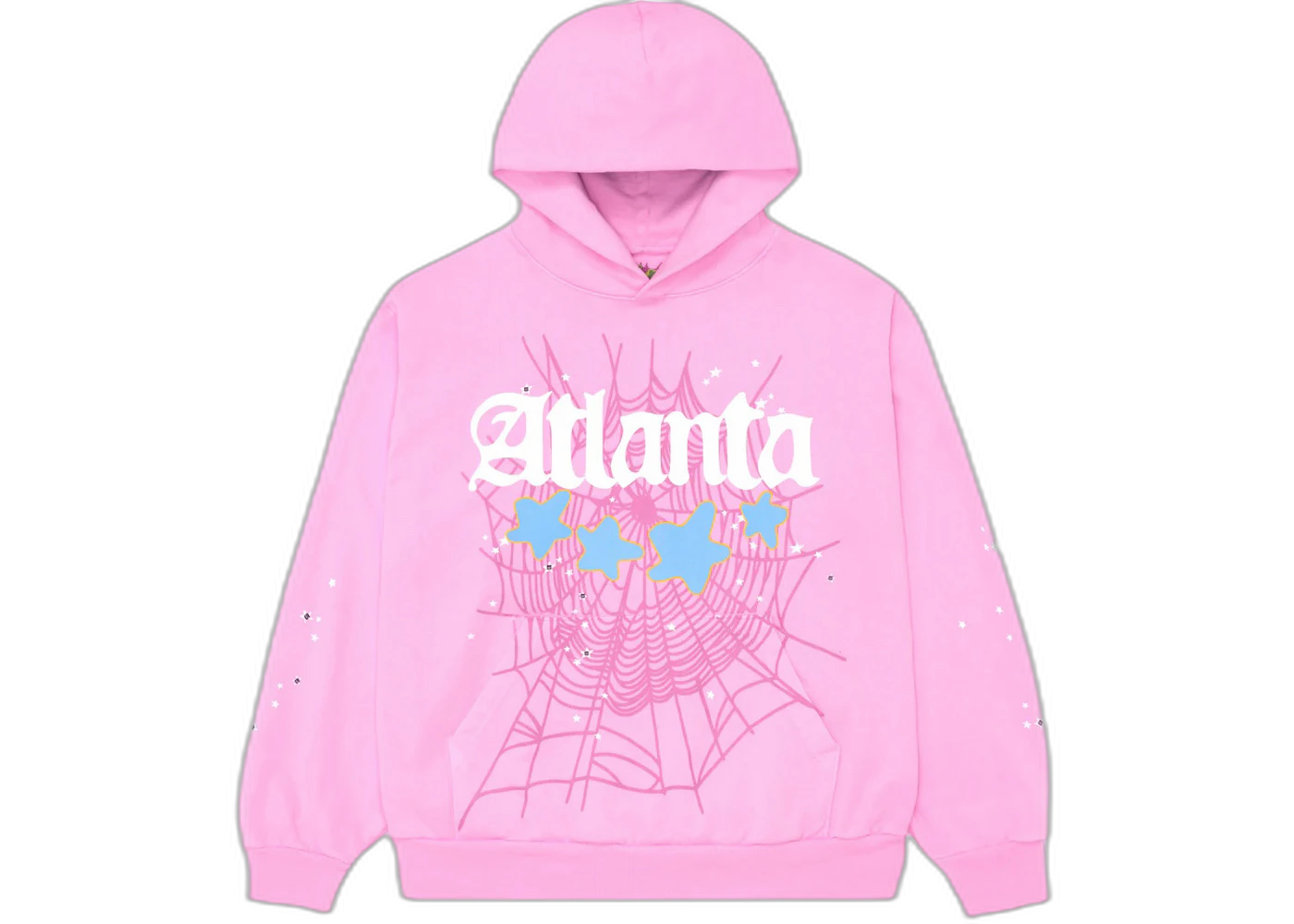 Sp5der Atlanta Hoodie Pink