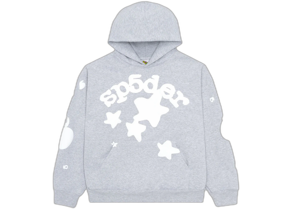 sp5der beluga グレー　ニューヨークにて購入　値下げ可 sp5der-beluga-hoodie-heather-