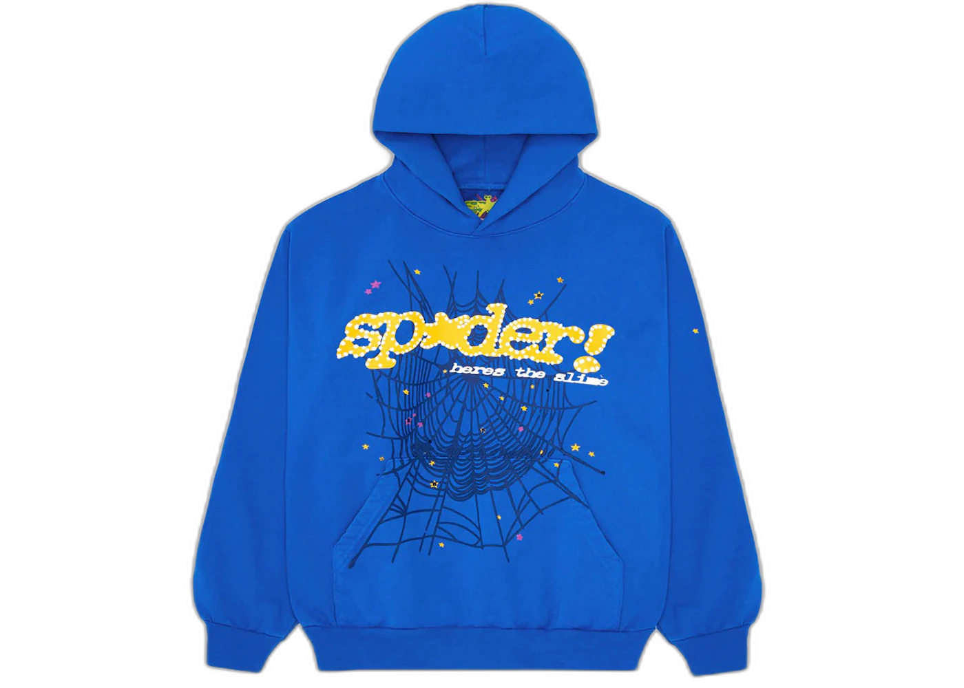 Sp5der TC Hoodie Blue