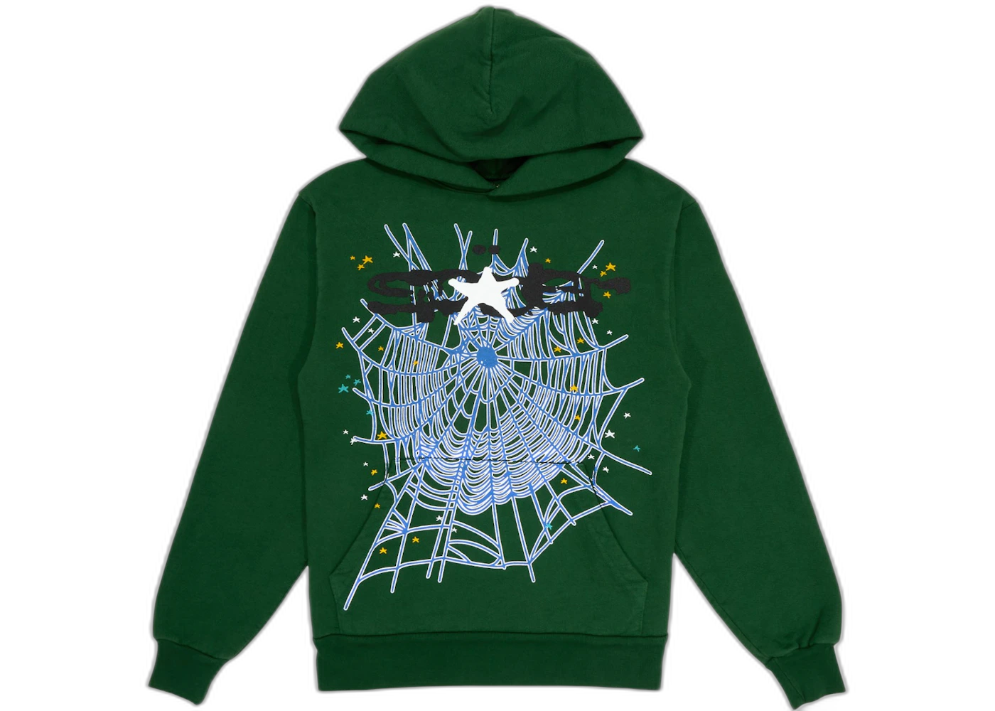 Sp5der Web Hoodie Hunter Green