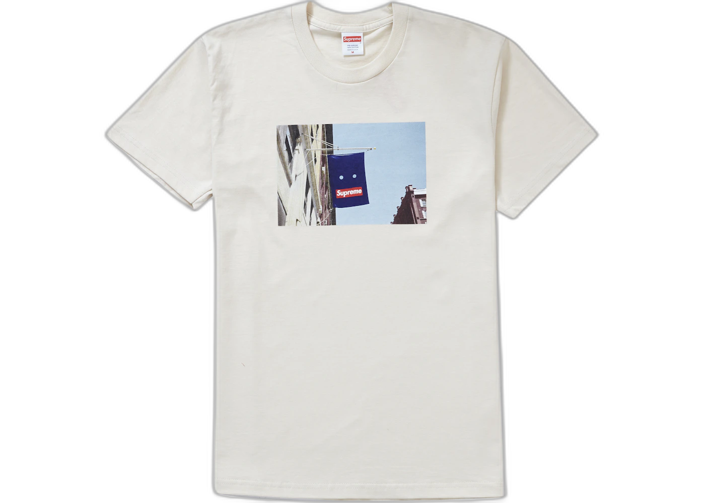 Supreme Banner Tee Natural