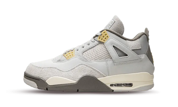 Jordan 4 top retro gris